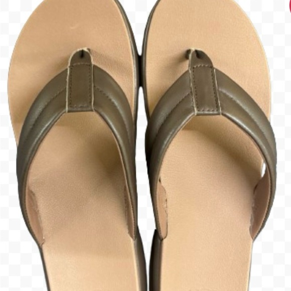 UGG UNION FLIP FLOP MENS SIZE 11 BROWN NEW - Picture 1 of 4